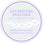 Accredited Provider with Distinction from the American Nurses Credentialing Center