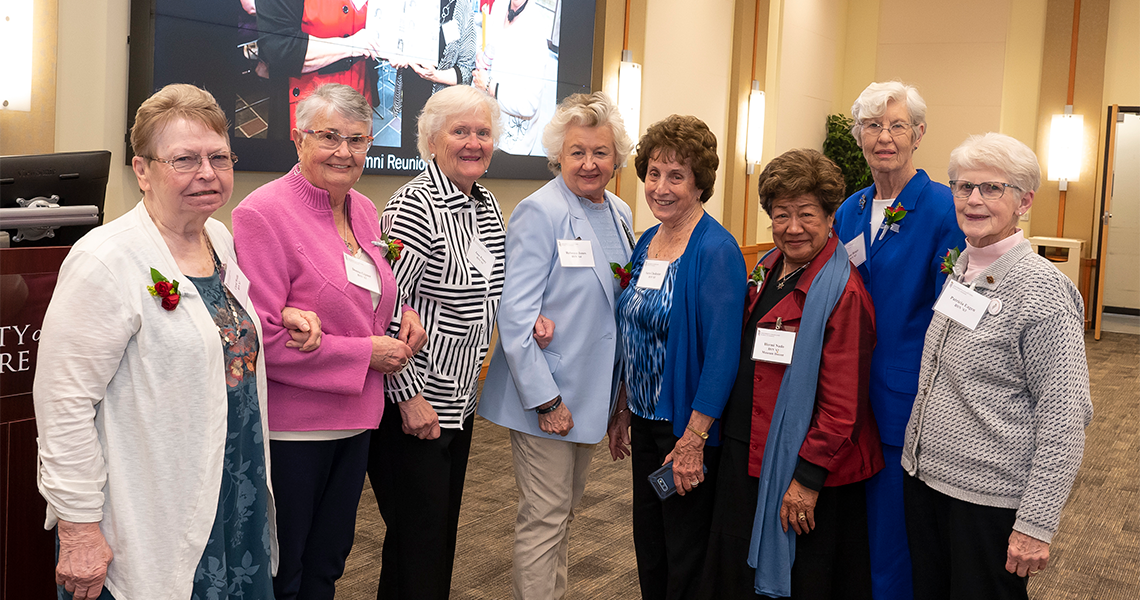 Class of 1963 celebrating their 60th reunion