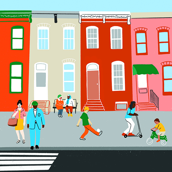 West Baltimore illustration