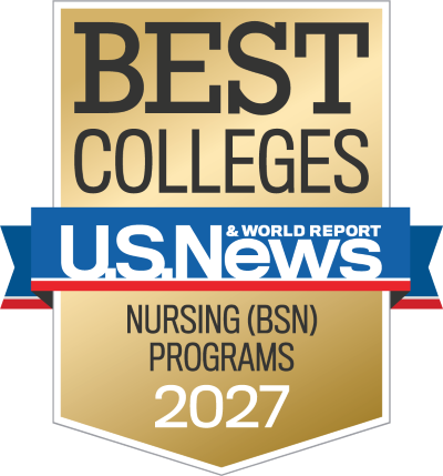 Best Colleges US News Badge for BSN program 2027
